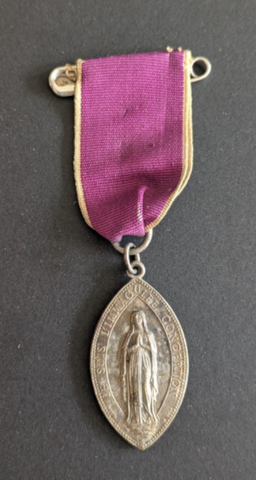 Médaille du pèlerinage à Lourdes du diocèse de Limoges