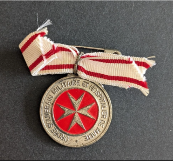 Médaille du pèlerinage à Lourdes