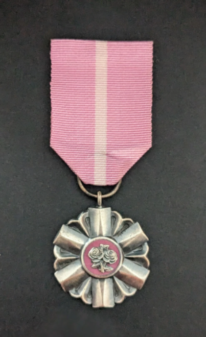 Médaille pour une vie conjugale de longue durée
