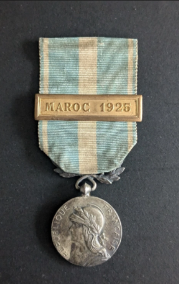 Médaille coloniale MAROC 1925