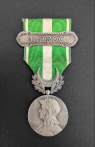 Médaille nationale commémorative des opérations effectuées au Maroc