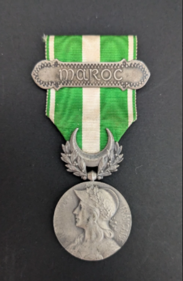 Médaille nationale commémorative des opérations effectuées au Maroc