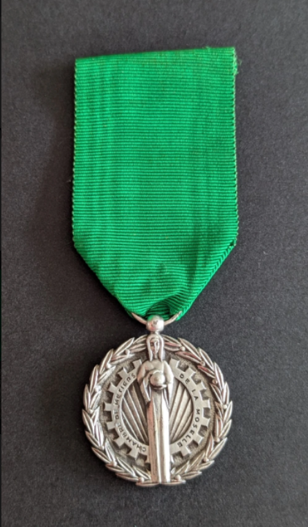 Médaille du mérite professionnel de la chambre des métiers et de l&rsquo;artisanat de Moselle