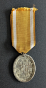 Médaille du mur de protection allemand