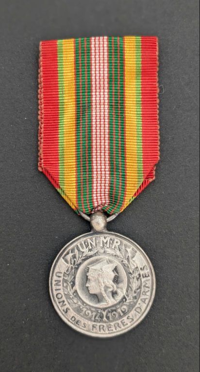Médaille de l&rsquo;Union nationale des mutilés réformés