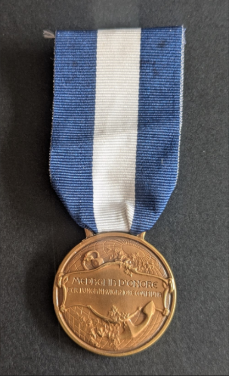 Médaille d&rsquo;honneur pour longs services de navigation