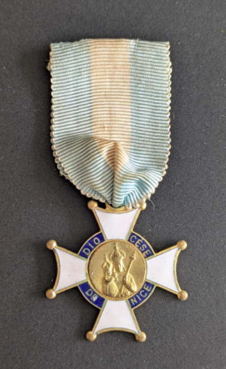 Croix du mérite diocésain de Nice