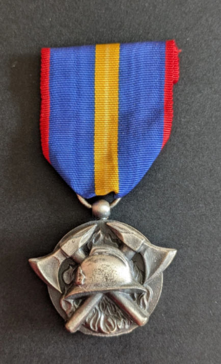 Médaille de l&rsquo;Union départementale des sapeurs pompiers de l&rsquo;Oise