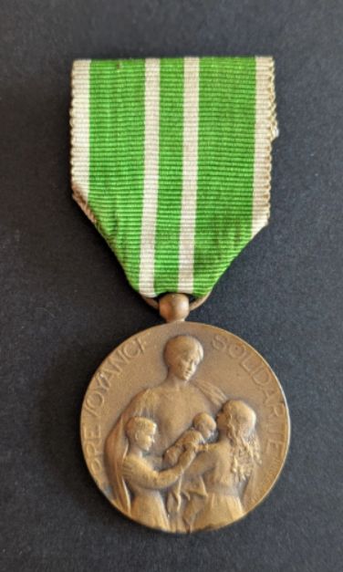 Médaille de l&rsquo;orphelinat des chemins de fer français