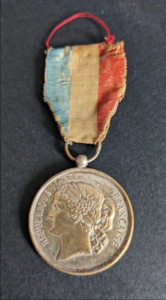 Médaille du prix du 9 juillet 1899 du 17ème arrondissement de Paris