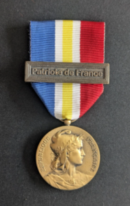 Médaille du patriote de France
