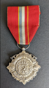 Médaille de service de la Fédération des sapeurs-pompiers du Grand-Duché du Luxembourg