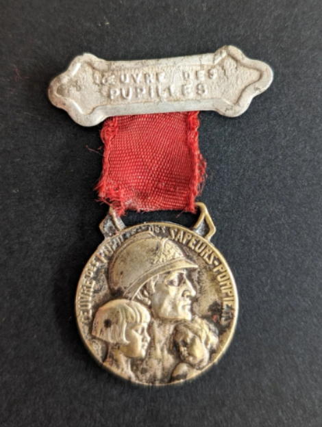 Médaillette de l’oeuvre des pupilles des sapeurs pompiers (2)