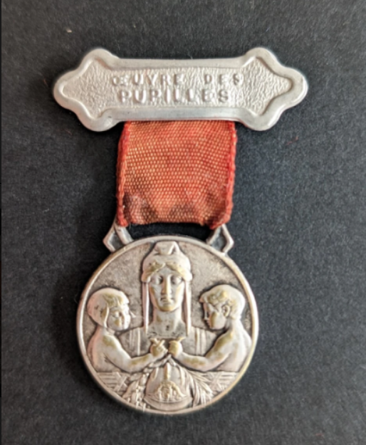 Médaillette de l’oeuvre des pupilles des sapeurs pompiers de Français (4)