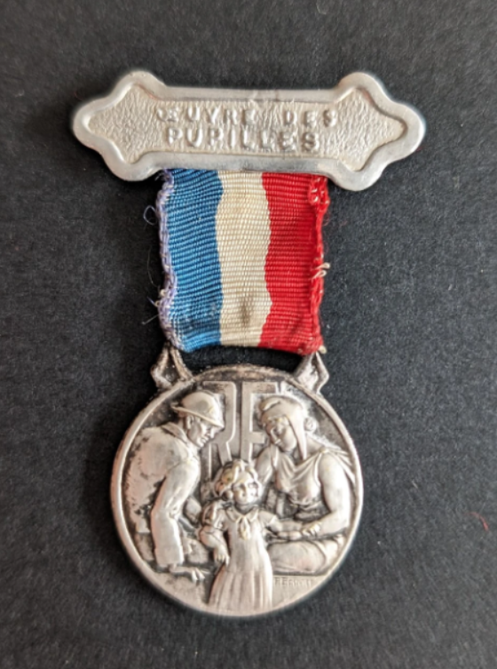 Médaillette de l’oeuvre des pupilles des sapeurs pompiers français (6)