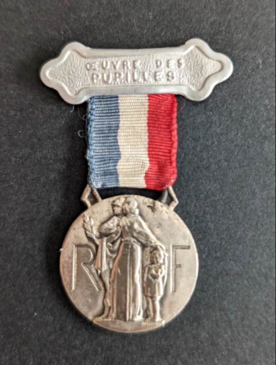 Médaillette de l’oeuvre des pupilles des sapeurs pompiers français (8)