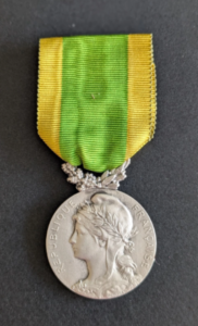 Médaille de la Société des sauveteurs de la Seine