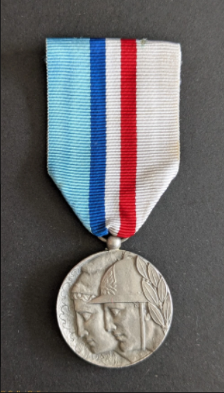 Médaille de l’Union départementale des sapeurs-pompiers de Seine-et-Oise
