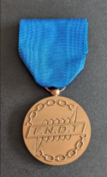 Médaille de la Fédération nationale des déportés du travail