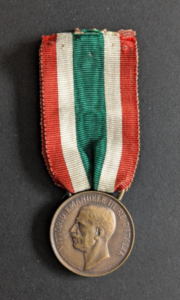 Médaille commémorative de l&rsquo;unification de l&rsquo;Italie 1848-1918