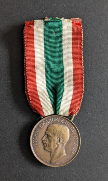 Médaille commémorative de l&rsquo;unification de l&rsquo;Italie 1848-1918