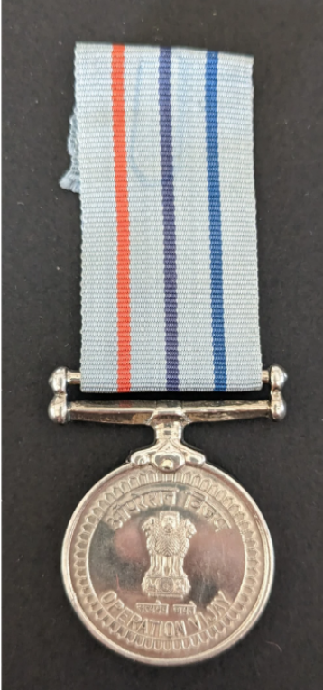Médaille de l’opération Vijay