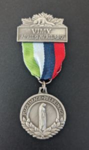 Médaille du pèlerinage de Vimy
