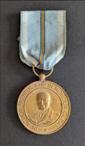 IMO SPHINX – the war medal of General Dwight D. Eisenhower