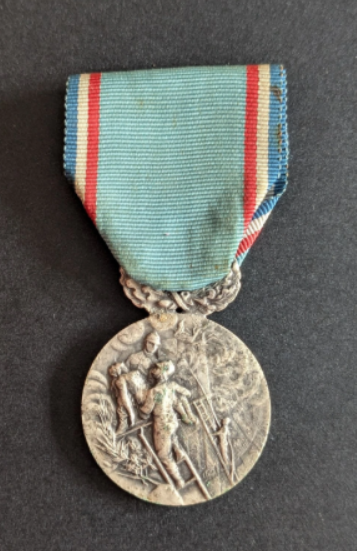 Médaille de l&rsquo;Union des sapeurs pompiers de l&rsquo;Yonne