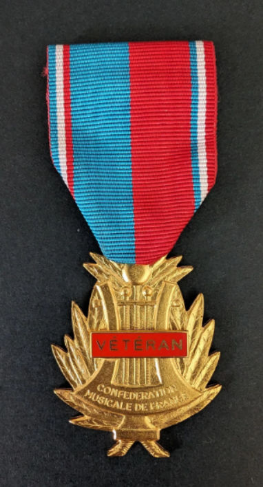 Médaille d&rsquo;honneur de la confédération musicale de France (1/11)
