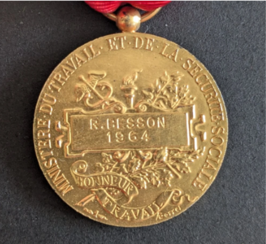 Médaille d&rsquo;honneur du travail (10/2)
