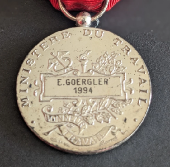 Médaille d&rsquo;honneur du travail (12/1)