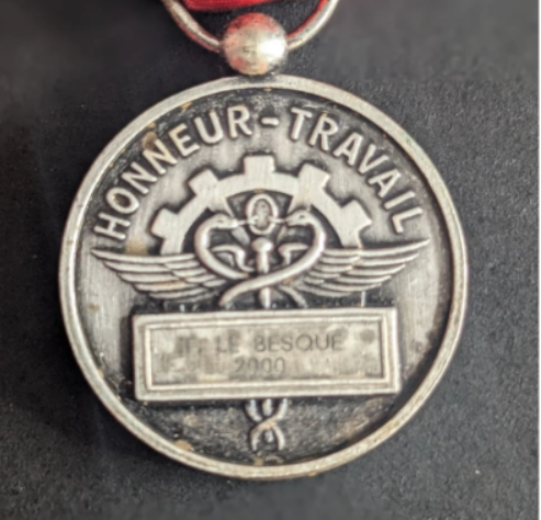 Médaille d&rsquo;honneur du travail (13/1)