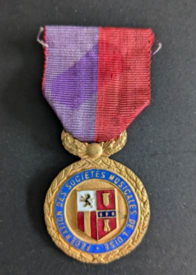 Médaille de la Fédération des sociétés musicales de l’Oise