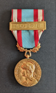 Médaille commémorative des opérations de sécurité et de maintien de l&rsquo;ordre en Afrique Française du Nord