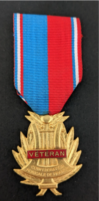 Médaille d&rsquo;honneur de la Confédération musicale de France (1/1)
