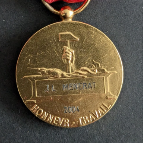 Médaille d&rsquo;honneur du travail (9/4)