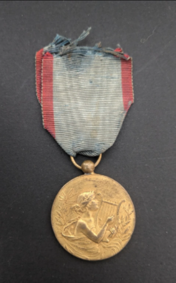 Médaille de la Fédération des sociétés musicales de l&rsquo;Aisne