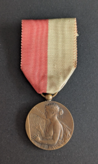 Médaille de la Fédération musicale de l&rsquo;Aube et Haute-Marne