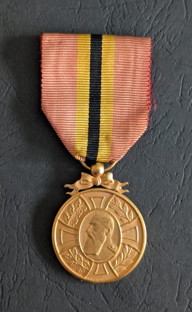 Médaille commémorative du règne du roi Léopold II (1)
