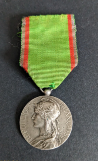 Médaille de la Fédération musicale de Franche-Comté et du Territoire de Belfort (1)