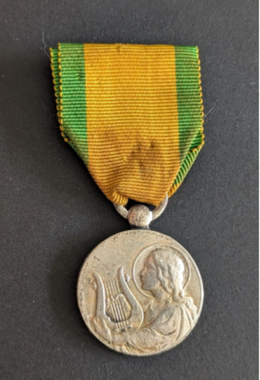Médaille de l’Union départementale des sociétés musicales et chorales de la Charente-Maritime