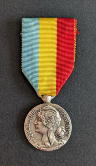 Médaille de la Fédération musicale de l’Orléanais, du Loiret, du Loir-et-Cher et du Cher (1)