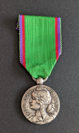 Médaille de la Fédération musicale de Franche-Comté et du Territoire de Belfort