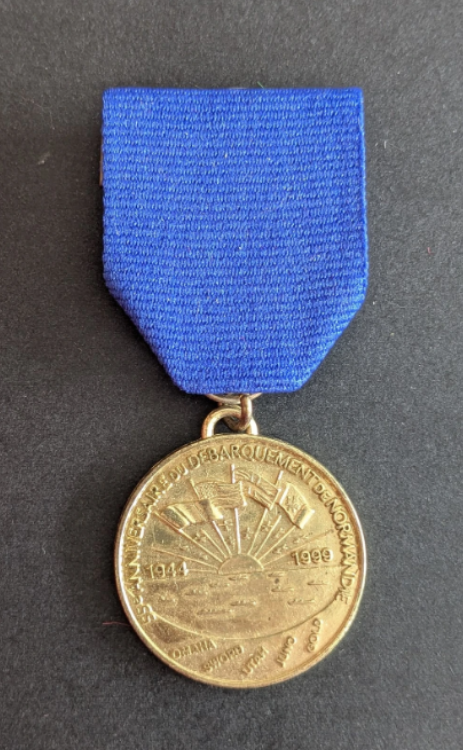 Médaille du 55ème anniversaire du débarquement