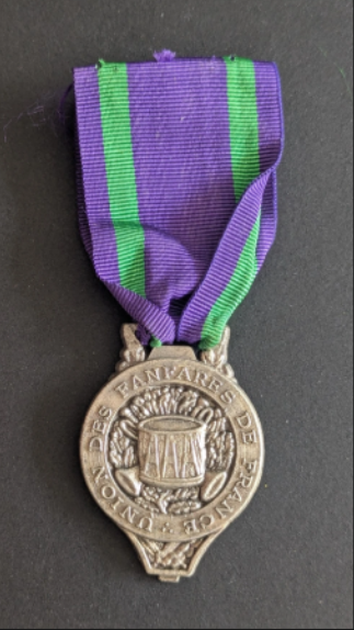 Médaille de l&rsquo;Union des fanfares de France