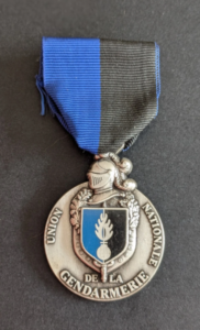 Médaille de l&rsquo;Union nationale des personnels retraités de la Gendarmerie Nationale