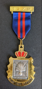 Médaille de la marche de l&rsquo;école royale de Gendarmerie