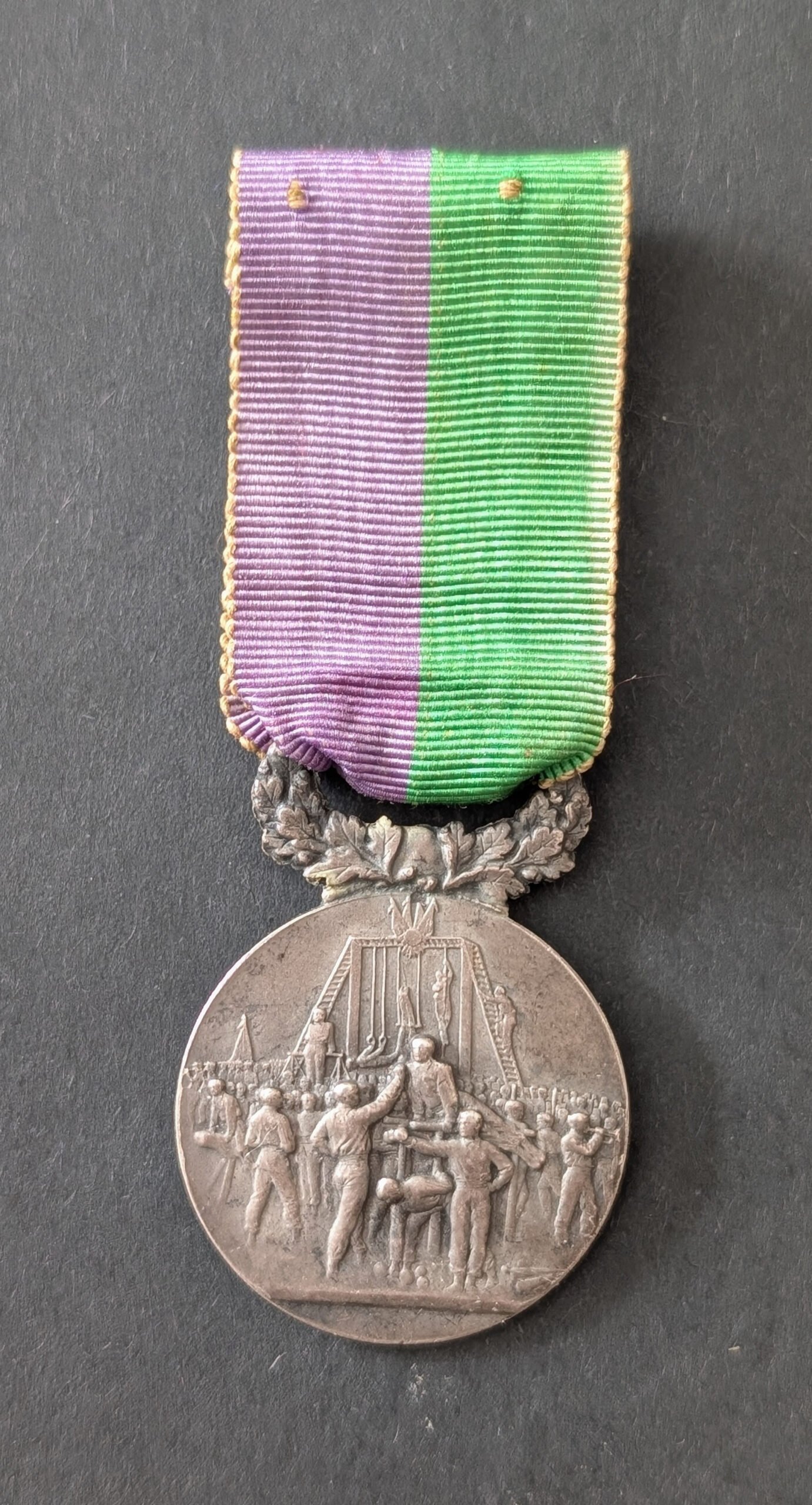 Médaille de l&rsquo;association régionale des gymnastes du Nord et du Pas-de-Calais