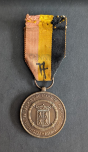 Médaille de la Fédération des déportés de l&rsquo;arrondissement de Mons et du Hainaut